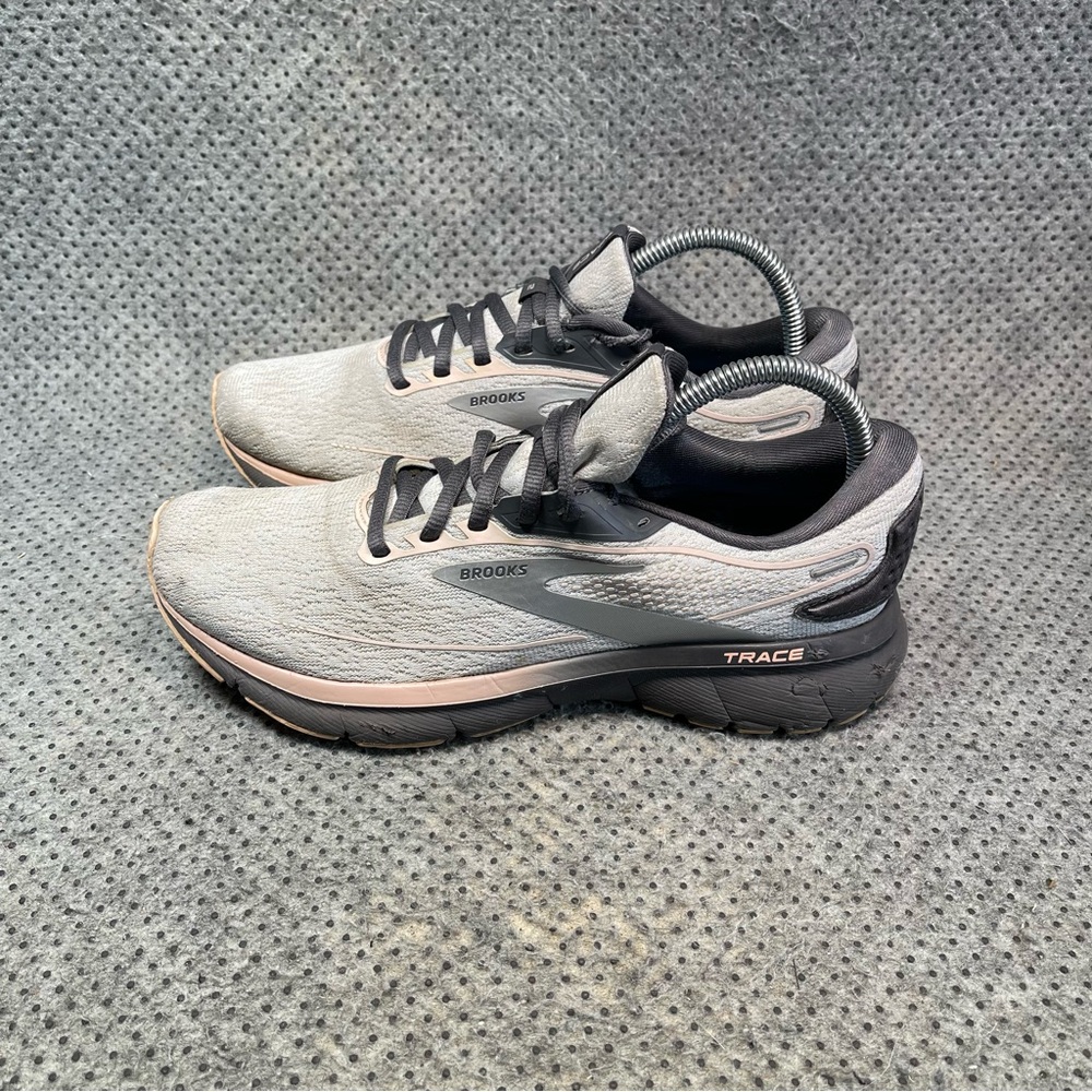 Brooks Trace 2 Grey Running Shoes No Insoles Size 8 Women’s
